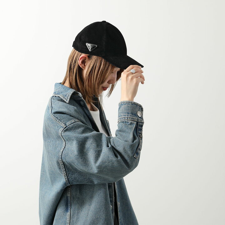 楽天市場】PRADA プラダ ベースボールキャップ 2HC274 1JHC レディース  