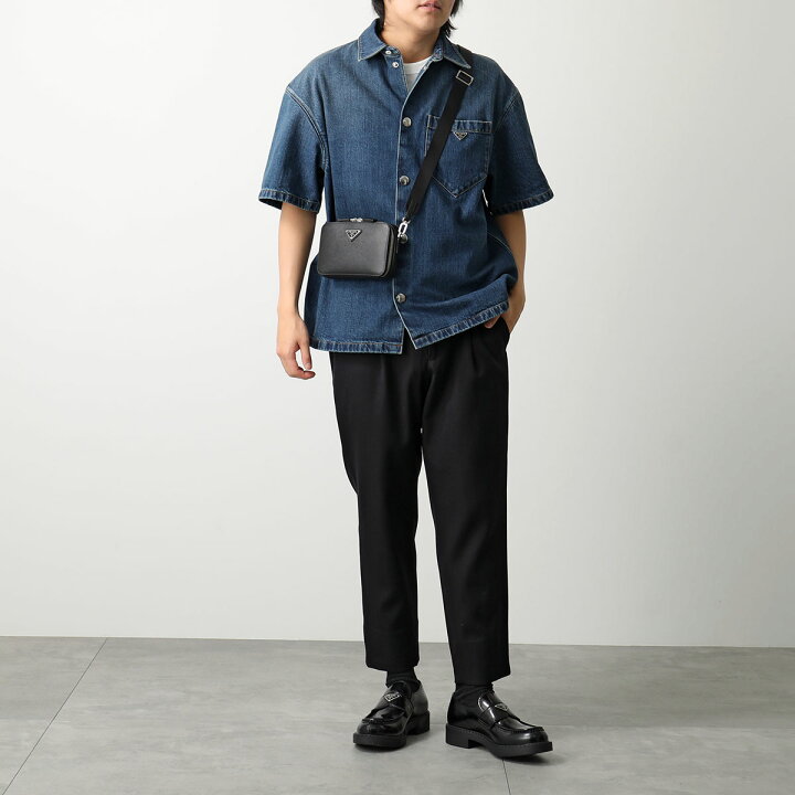 楽天市場】PRADA プラダ ショルダーバッグ BRIQUE ブリック 2VH173 NOO  