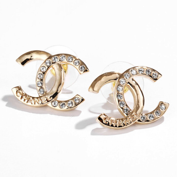 楽天市場】CHANEL シャネル ピアス ABD104 B16157 レディース ココ 
