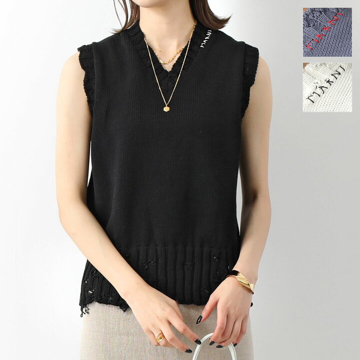 楽天市場】MARNI マルニ ベスト CVMG0091A0 UFC652 レディース  