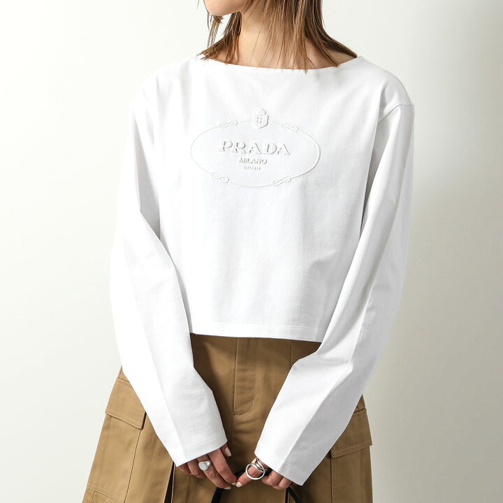 楽天市場】PRADA プラダ 長袖 Tシャツ 34658 14LQ レディース ロンT 