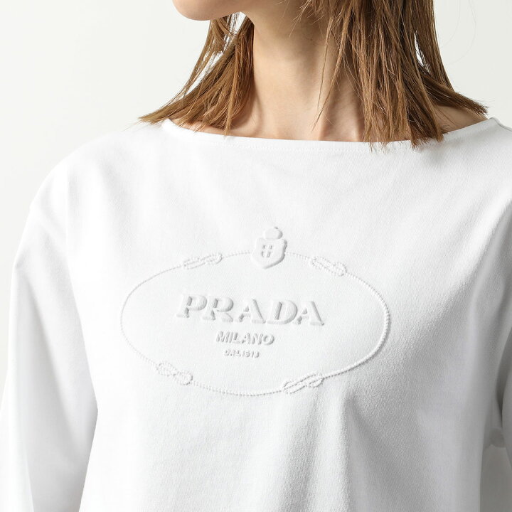 楽天市場】PRADA プラダ 長袖 Tシャツ 34658 14LQ レディース ロンT 