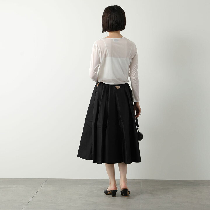楽天市場】PRADA プラダ スカート 21C925 1WQ8 レディース Re-Nylon 