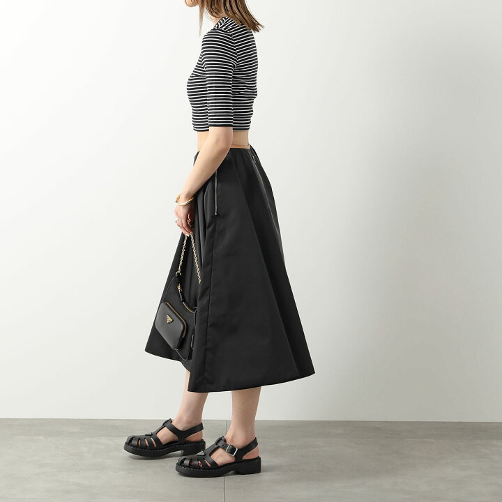 楽天市場】PRADA プラダ スカート 21C925 1WQ8 レディース Re-Nylon 