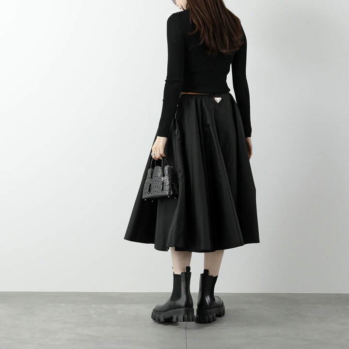 楽天市場】PRADA プラダ スカート 21C925 1WQ8 レディース Re-Nylon  