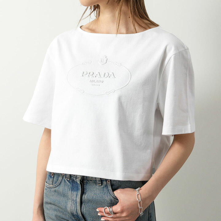 楽天市場】PRADA プラダ 半袖 Tシャツ 3546 B14LQ レディース  