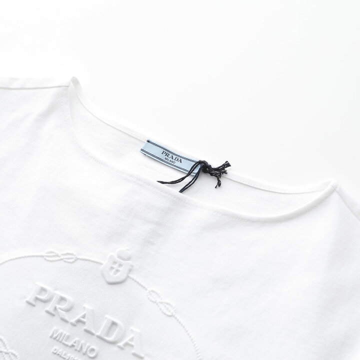楽天市場】【4/25～4/27限定ポイント3倍】PRADA プラダ 半袖 Tシャツ  