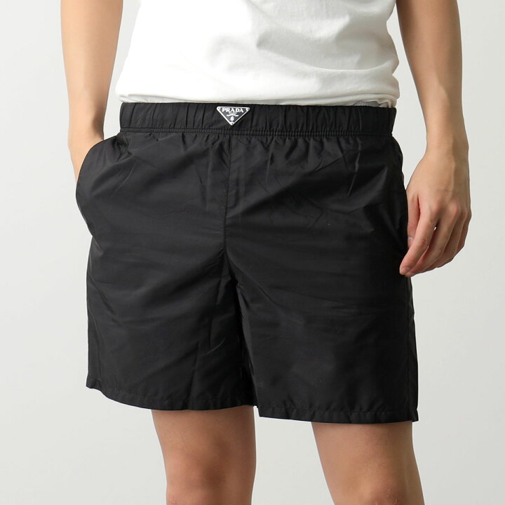 楽天市場】PRADA プラダ スイムウェア UB372 1WQ9 メンズ ハーフパンツ  