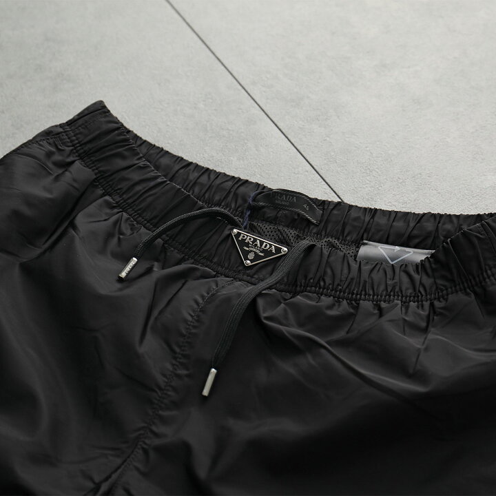 楽天市場】PRADA プラダ スイムウェア UB372 1WQ9 メンズ ハーフパンツ  