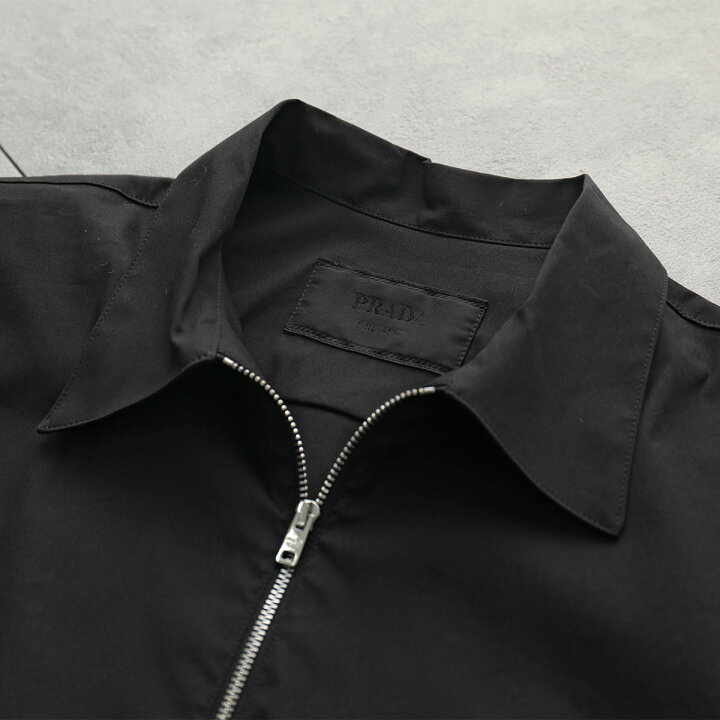 楽天市場】PRADA プラダ 半袖 シャツ SC763 10HT メンズ ハーフジップ 