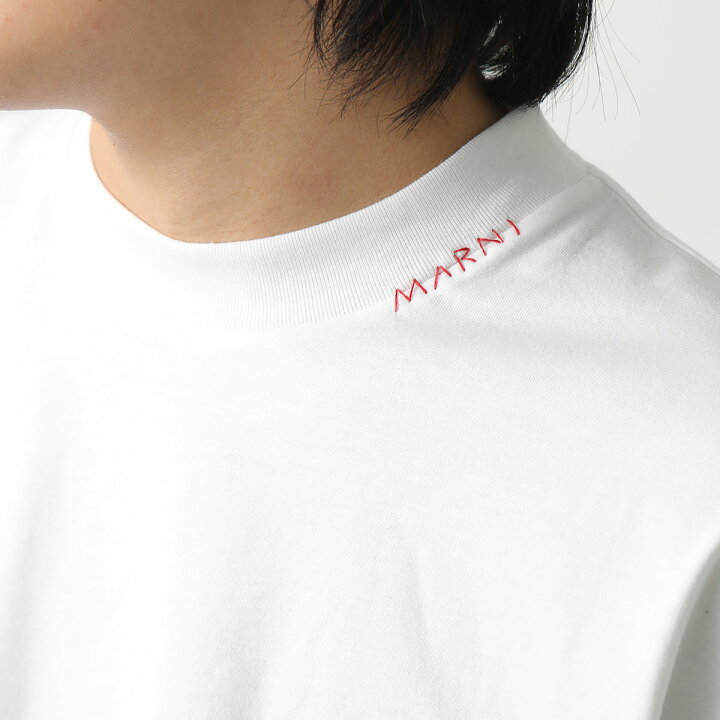 楽天市場】MARNI マルニ Tシャツ【1枚単品】HUMU0223X3 UTCZ68 メンズ 