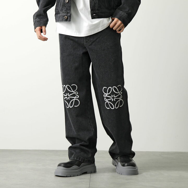 楽天市場】LOEWE ロエベ ジーンズ ANAGRAM BAGGY アナグラム バギー 