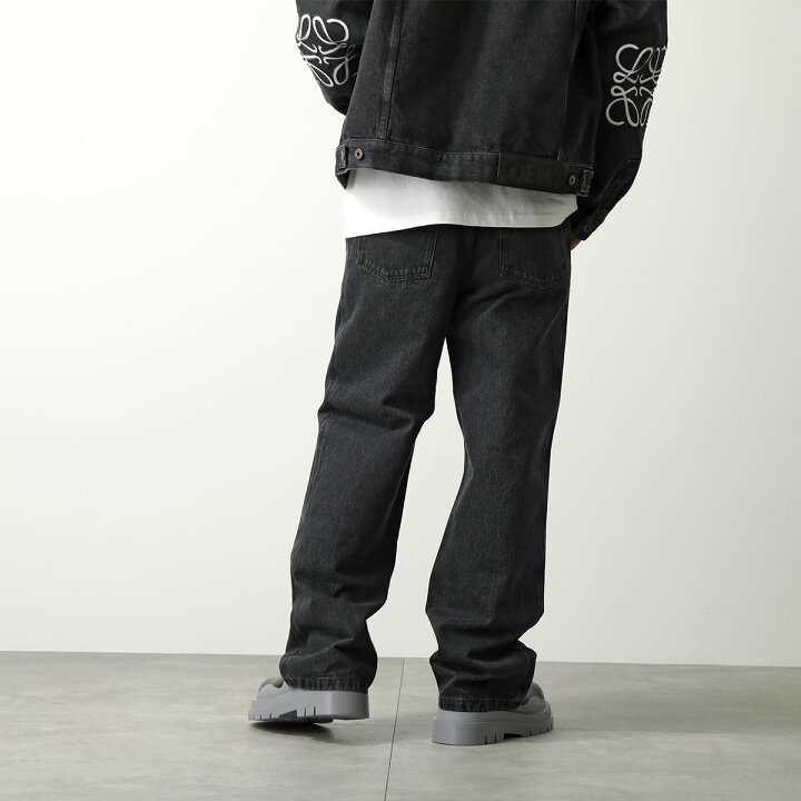楽天市場】LOEWE ロエベ ジーンズ ANAGRAM BAGGY アナグラム バギー 