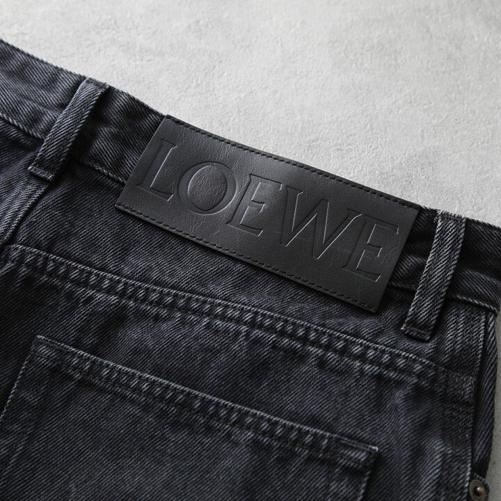 楽天市場】LOEWE ロエベ ジーンズ ANAGRAM BAGGY アナグラム バギー 