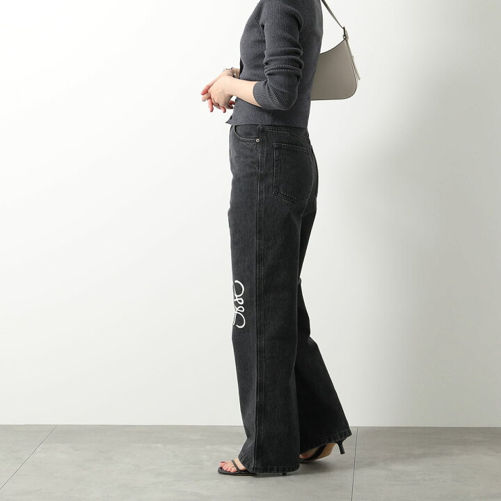楽天市場】LOEWE ロエベ ジーンズ ANAGRAM BAGGY アナグラム バギー 