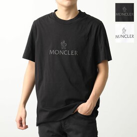 MONCLER GRENOBLE モンクレール グルノーブル Tシャツ 8C00060 829H8 メンズ コットン クルーネック カットソー ロゴ プリント カラー2色