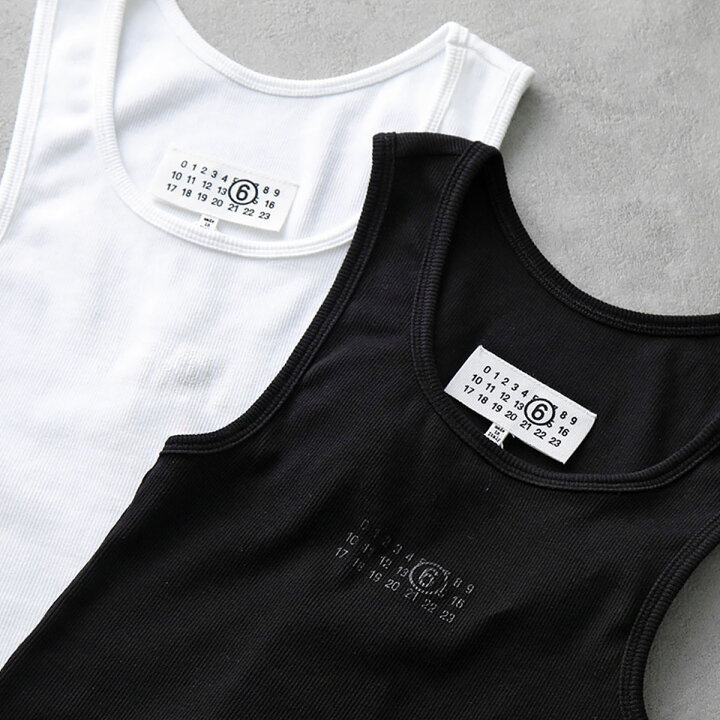 楽天市場】MM6 エムエムシックス メゾンマルジェラ タンクトップ  