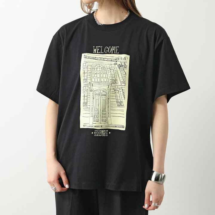 楽天市場】MM6 エムエムシックス メゾンマルジェラ Tシャツ SH0GC0013 