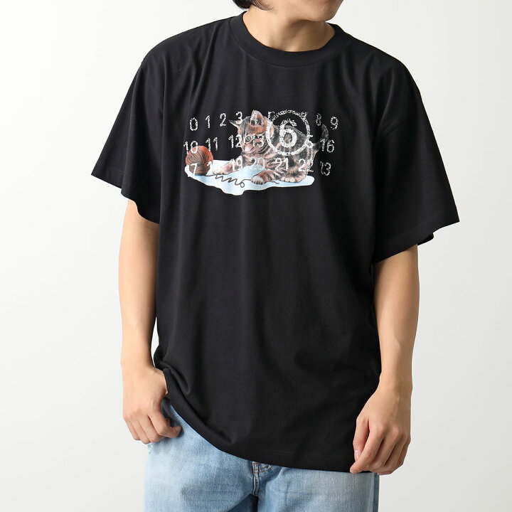 楽天市場】MM6 エムエムシックス メゾンマルジェラ 半袖 Tシャツ 