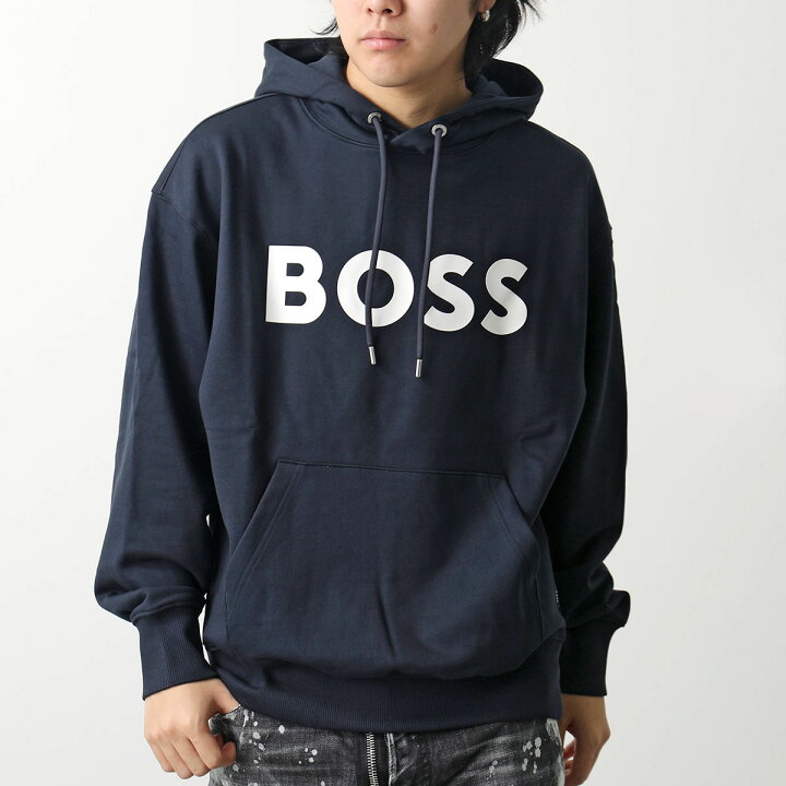 楽天市場】HUGO BOSS ヒューゴボス フーディ BLACK SULLIVAN 50496661 