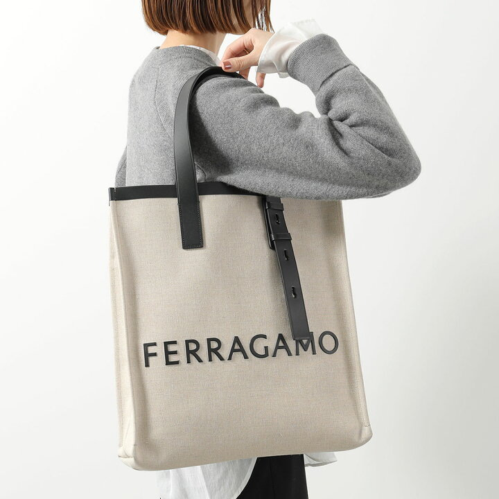 楽天市場】FERRAGAMO フェラガモ トートバッグ 24 1297 メンズ ポーチ 