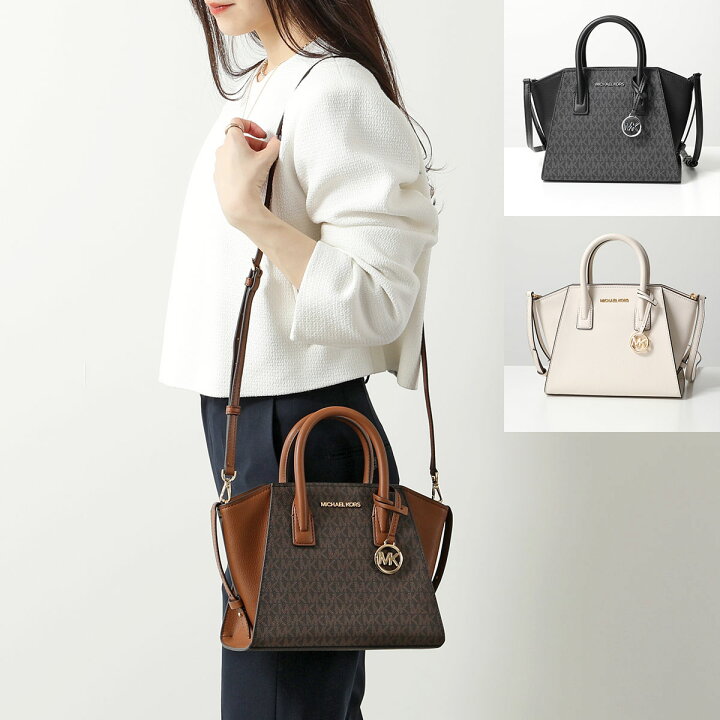 楽天市場】MICHAEL KORS マイケルコース ハンドバッグ AVRIL SMALL  