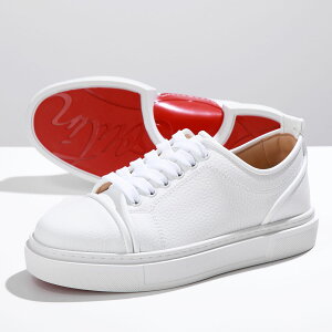 Christian Louboutin クリスチャンルブタン スニーカー ADOLON 3221218 レディース ローカット レザー シューズ 靴 W222/BIANCO
