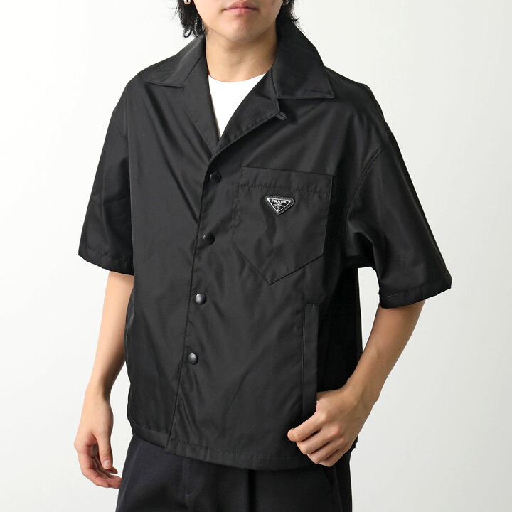 楽天市場】PRADA プラダ 半袖 シャツ SC449 1WQ8 メンズ ナイロン Re  