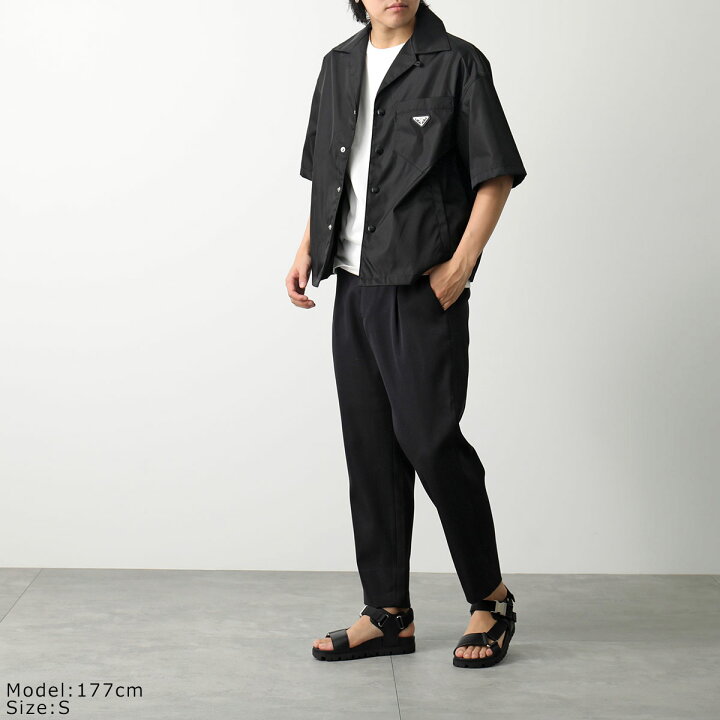 楽天市場】PRADA プラダ 半袖 シャツ SC449 1WQ8 メンズ ナイロン Re  