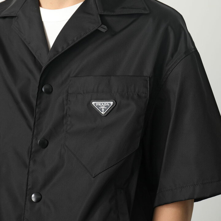 楽天市場】PRADA プラダ 半袖 シャツ SC449 1WQ8 メンズ ナイロン Re  
