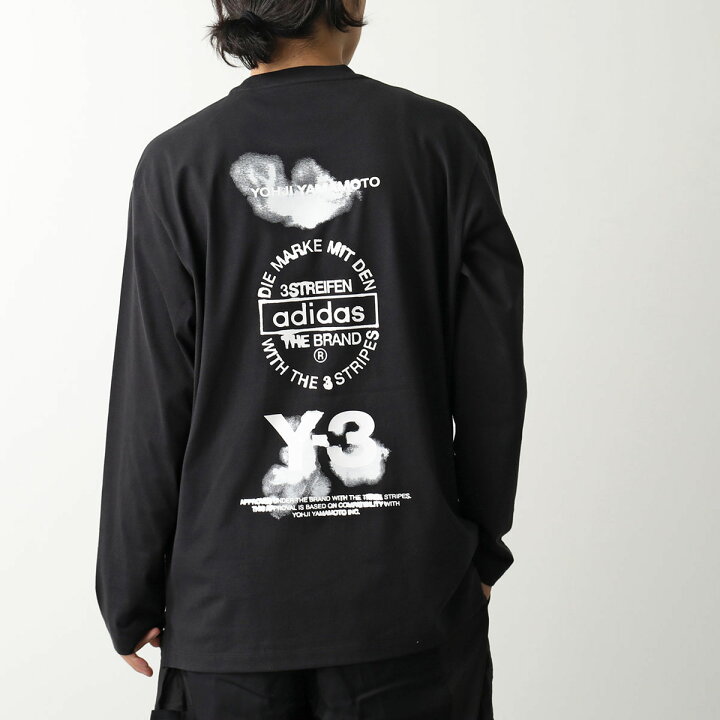 楽天市場】Y-3 ワイスリー カットソー GRAPHIC LONG SLEEVE TEE 