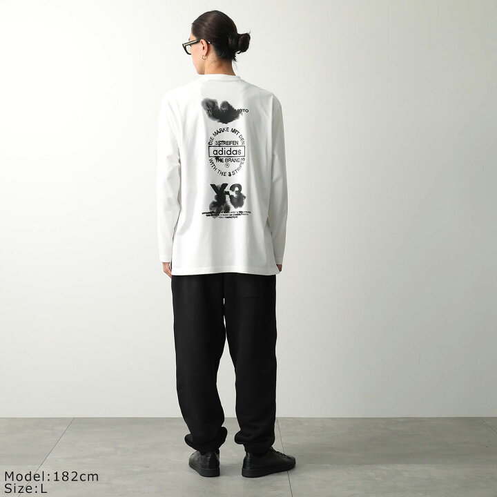 楽天市場】Y-3 ワイスリー カットソー GRAPHIC LONG SLEEVE TEE