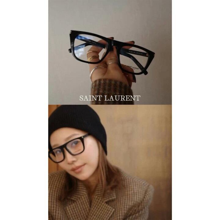 楽天市場】SAINT LAURENT サンローラン メガネ SL 343 レディース 