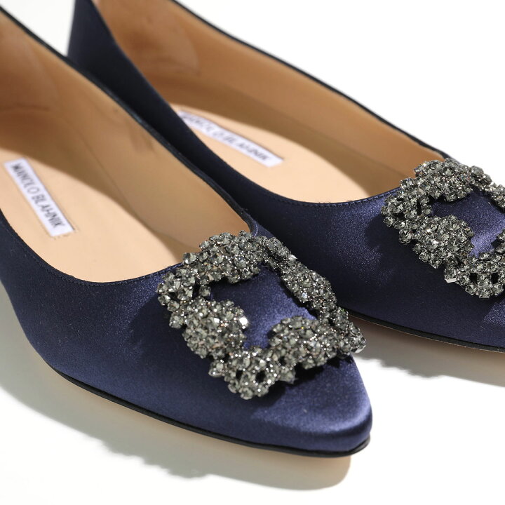 楽天市場】 MANOLO BLAHNIK マノロブラニク パンプス HANGISIFLAT FMC 