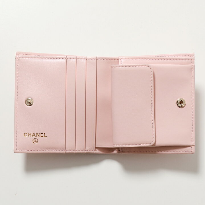 楽天市場】CHANEL シャネル 二つ折り財布 AP3178 B10583 Y04059 B15532 