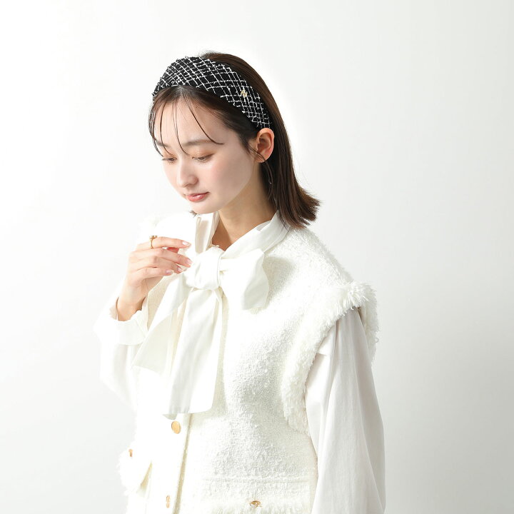 楽天市場】CHANEL シャネル カチューシャ AA9458 B14122 B14121 