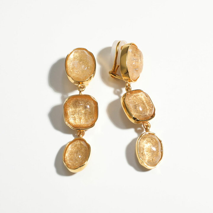 楽天市場】GOOSSENS PARIS グーセンスパリ イヤリング Cabochons three 