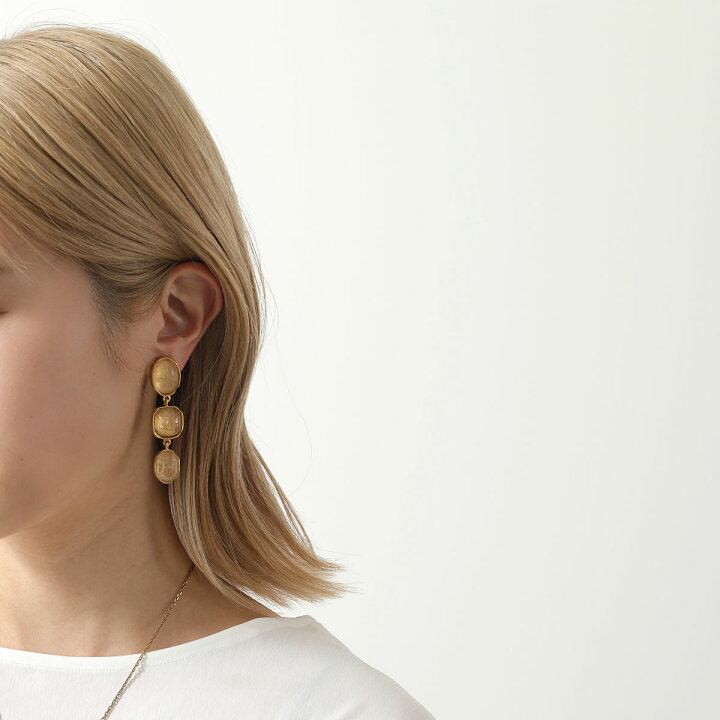 楽天市場】GOOSSENS PARIS グーセンスパリ イヤリング Cabochons three 