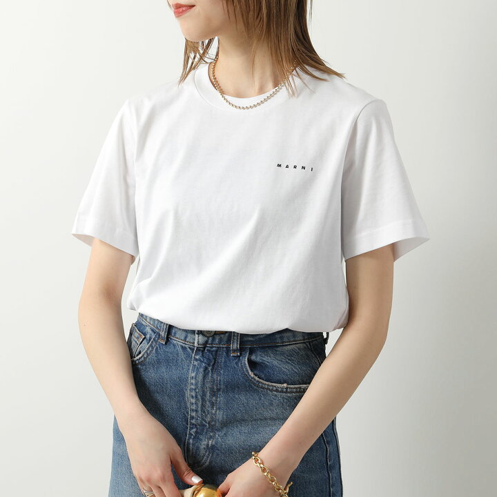 楽天市場】MARNI マルニ Tシャツ HUMU0198X1 UTCZ57 レディース 半袖 