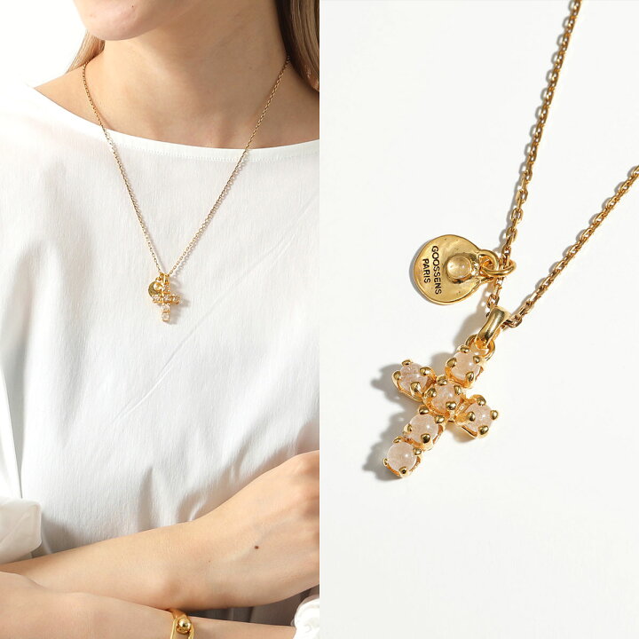 楽天市場】GOOSSENS PARIS グーセンスパリ ペンダント Stones Cross 