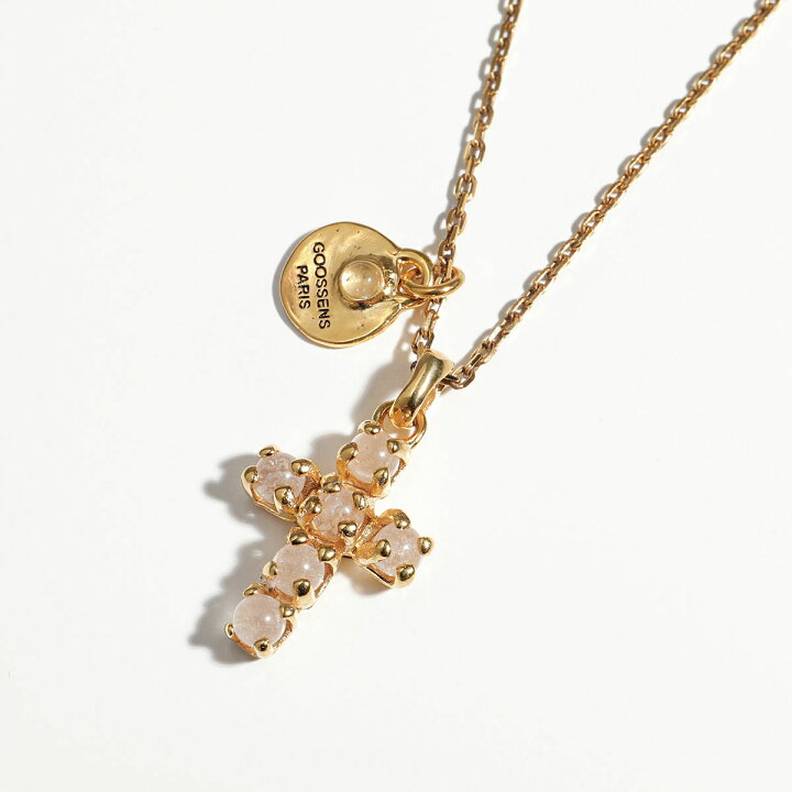 楽天市場】GOOSSENS PARIS グーセンスパリ ペンダント Stones Cross 
