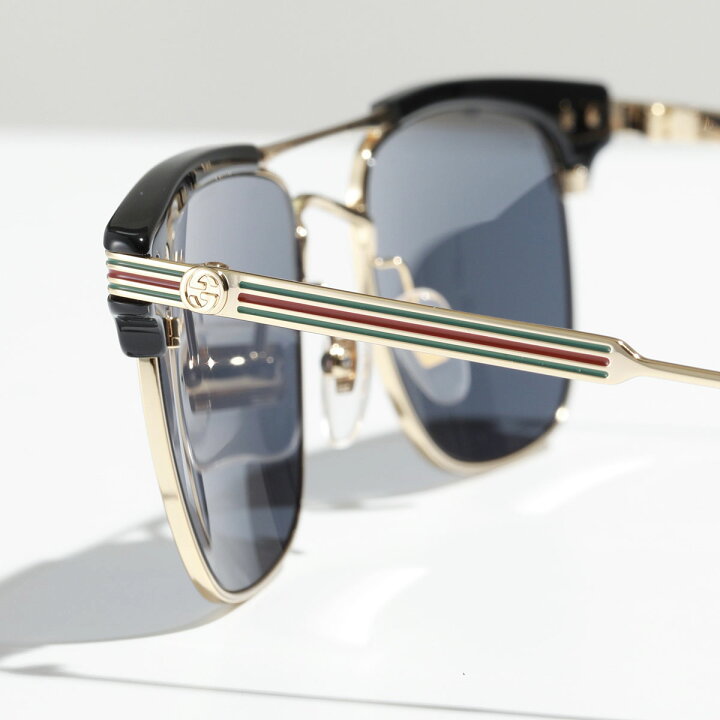 楽天市場】GUCCI グッチ サングラス GG0287S メンズ スクエア型 