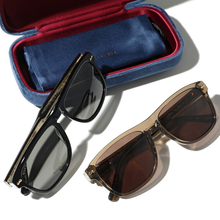 楽天市場】GUCCI グッチ サングラス GG0911S メンズ スクエア型 ロゴ  