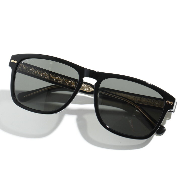 楽天市場】GUCCI グッチ サングラス GG0911S メンズ スクエア型 ロゴ 