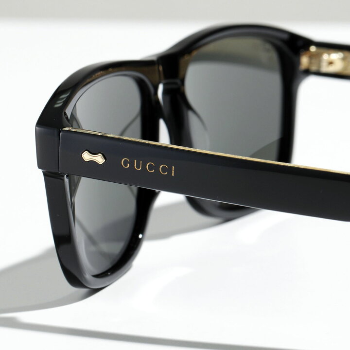 楽天市場】GUCCI グッチ サングラス GG0911S メンズ スクエア型 ロゴ 