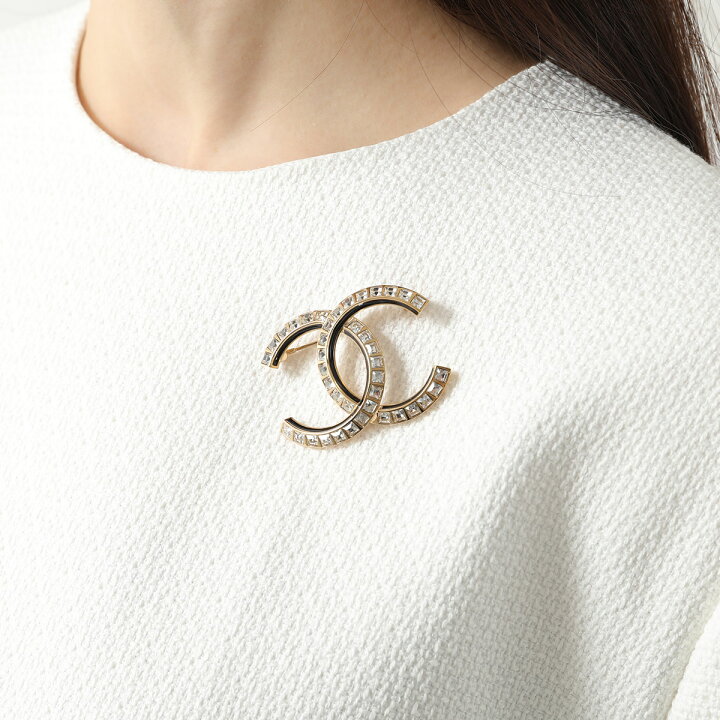 楽天市場】CHANEL シャネル ブローチ ABC335 B15468 レディース ココ 