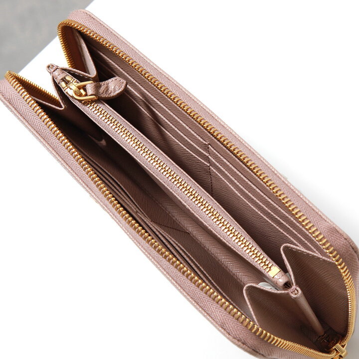 楽天市場】PRADA プラダ 長財布 1ML506 QWA レディース SAFFIANO METAL 