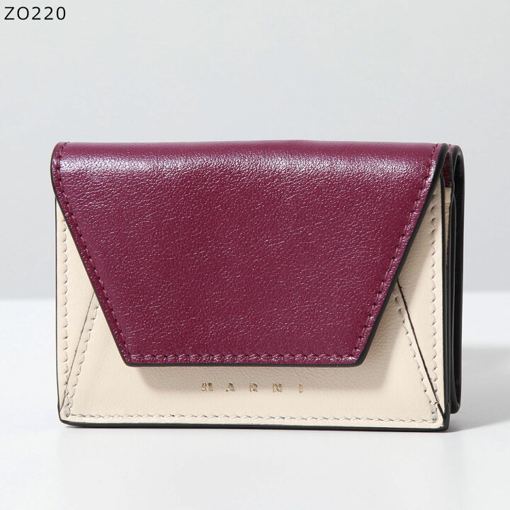 楽天市場】MARNI マルニ 三つ折り財布 PFMO0056U1 P2644