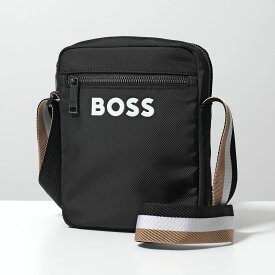 HUGO BOSS ヒューゴボス ショルダーバッグ Catch 3 NS Zip 50511961 10249707 メンズ シグネチャーストライプストラップ コントラストロゴ001