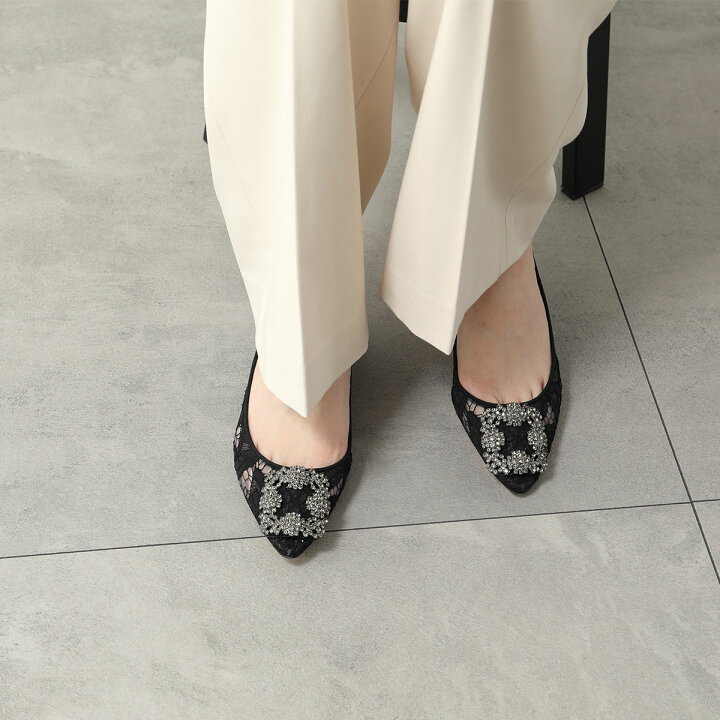 楽天市場】MANOLO BLAHNIK マノロブラニク パンプス HANGISIFLAT FMC 